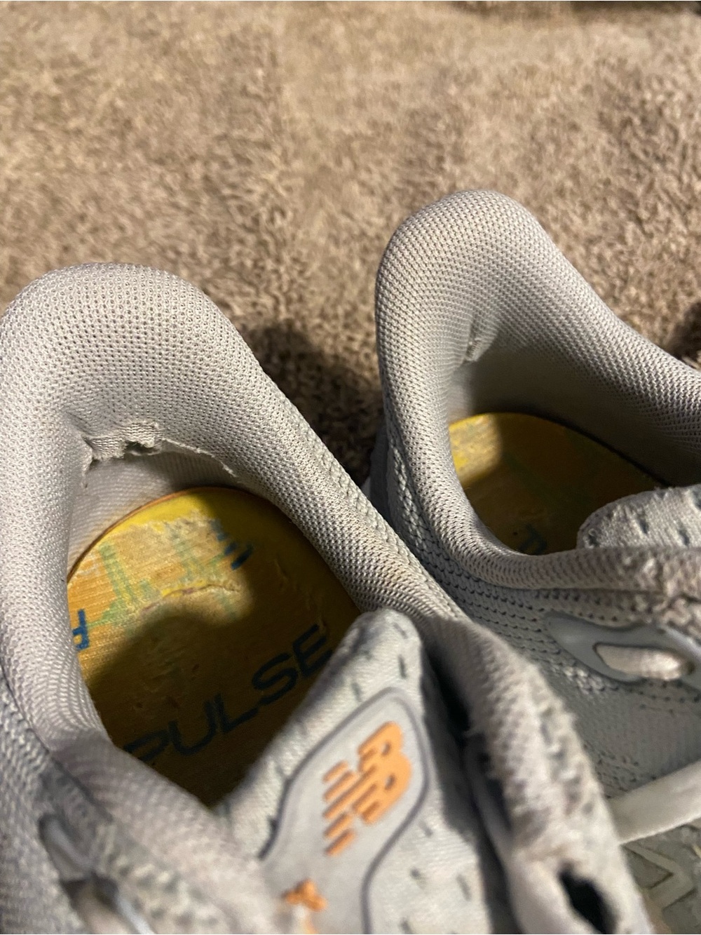 New Balance Fresh Foam X 1080v12 Shoes Gray Running Sneakers - Picture 9 of 11